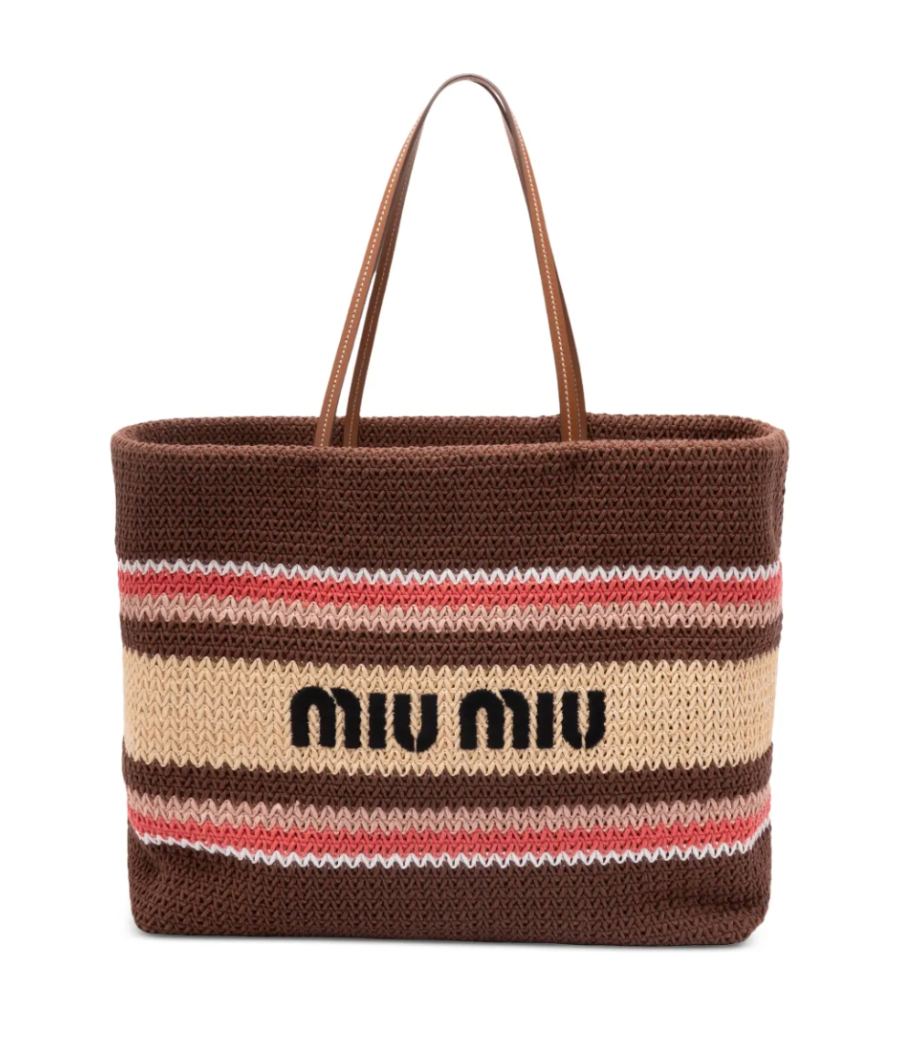 Miu Miu Crochet Tote Bag