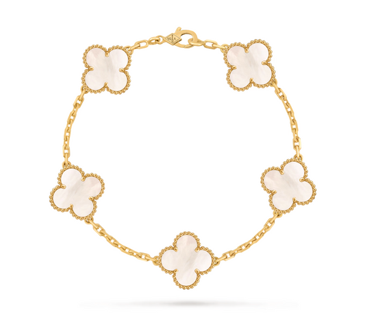 Vintage Alhambra bracelet, 5 motifs