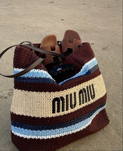 Miu Miu Crochet Tote Bag