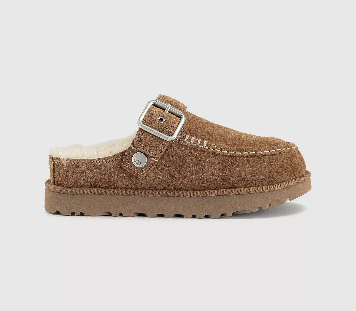 Goldenstar Evelina Clogs  Chestnut